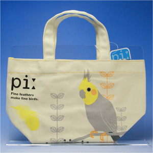 pi: ランチバッグ オカメインコ
