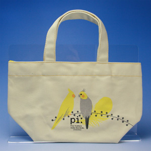 pi: ランチバッグ オカメインコ